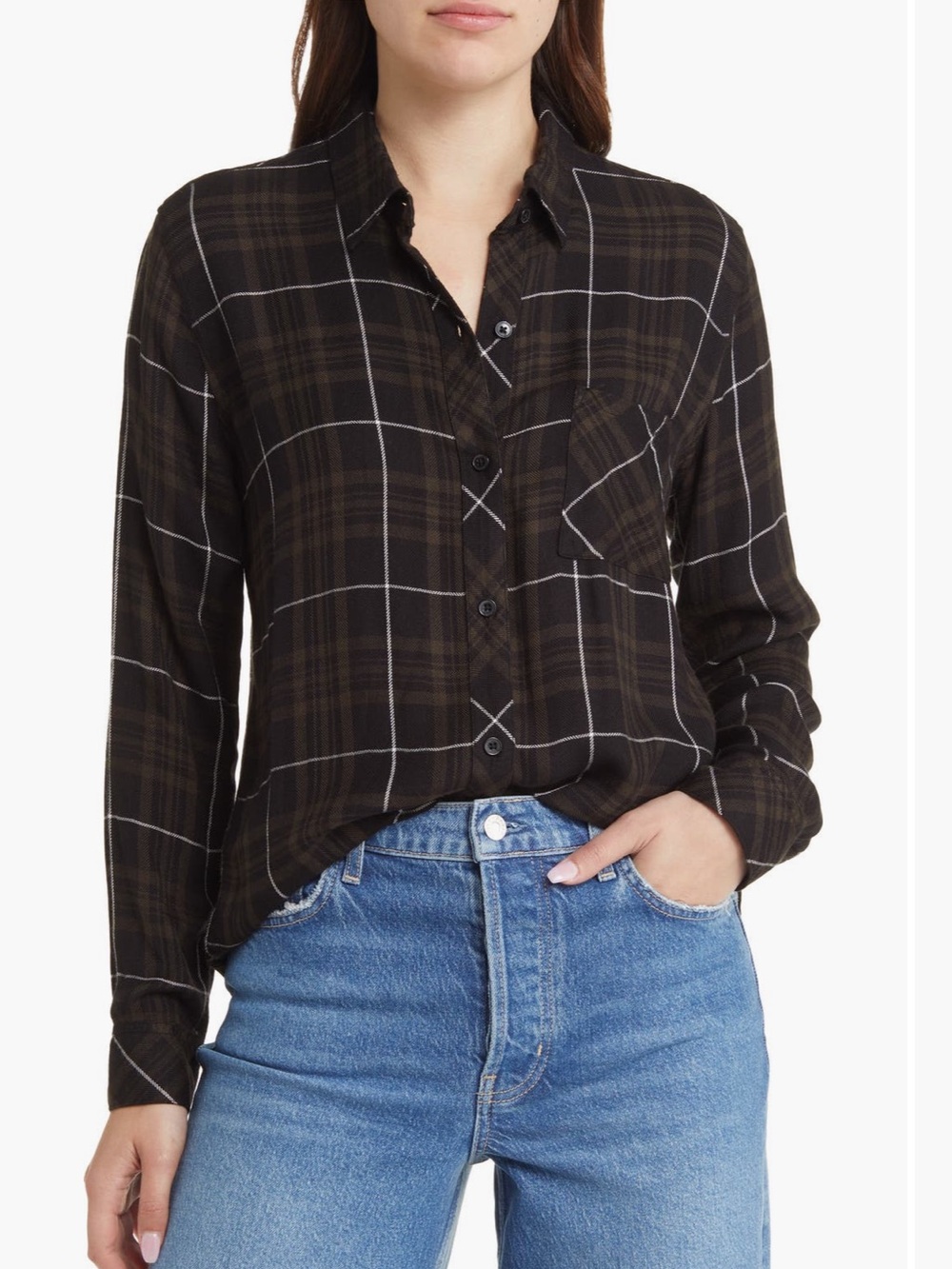 Rails Hunter Plaid Button-Up Shirt